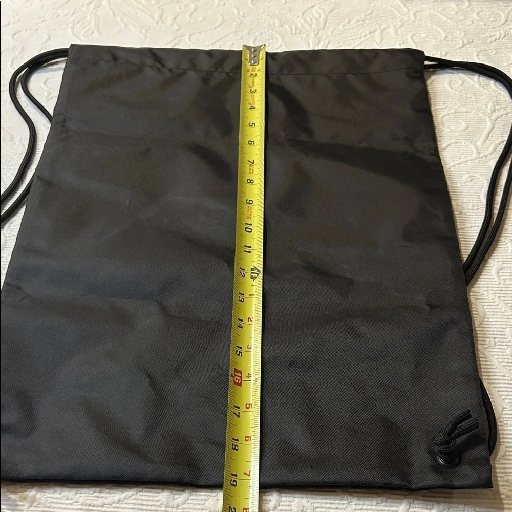 Balenciaga Black Drawstring Backpack